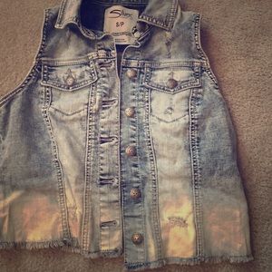 Denim vest