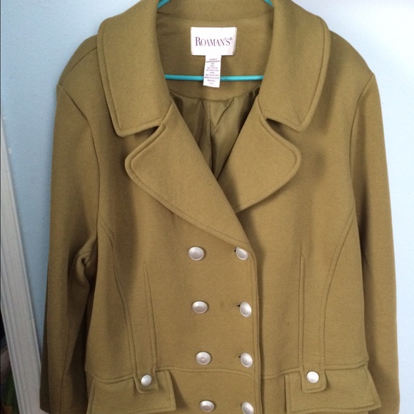 Roman's Coat. Beautiful Green.