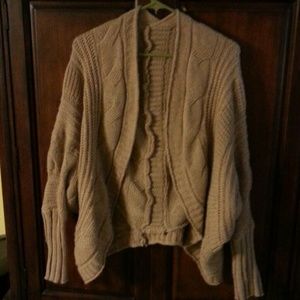 Waist length shrug
