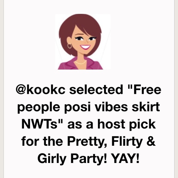 Free people posi vibes skirt NWTsπ bundled - Picture 3 of 4