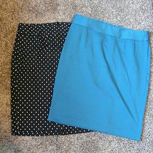 Pencil skirts