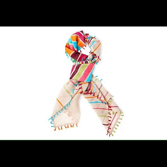 One Kings Lane Linen Blend Scarf - Picture 1 of 1