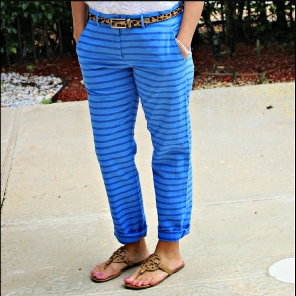 Gap Broken in Straight Stripe Pants NWOT