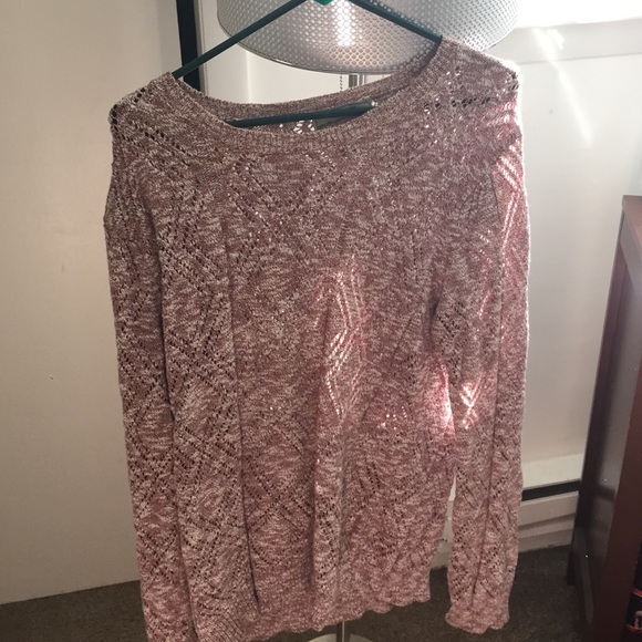 Zara Sweater Hole Stitch