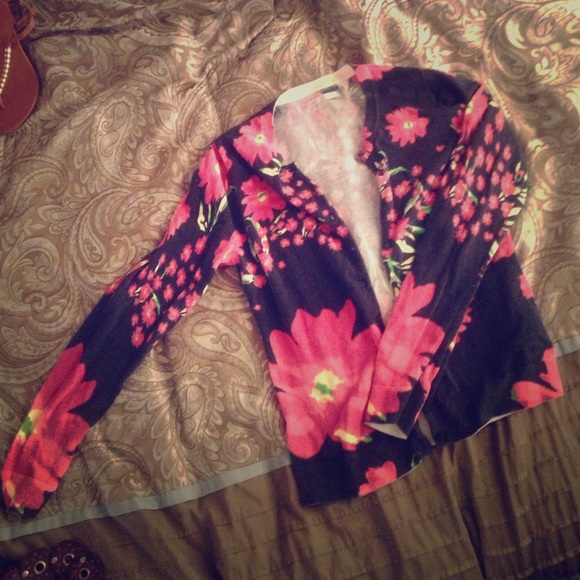 Springy Floral Sweater