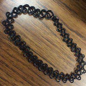 Black stretchy choker