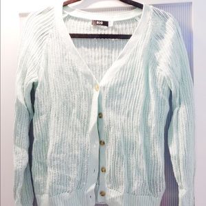 Mint cardigan