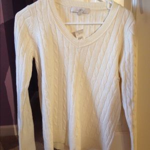 Cream Loft Sweater