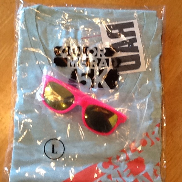 Color me RAD t-shirt women's large