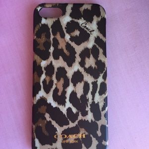Coach 5/5s iPhone case