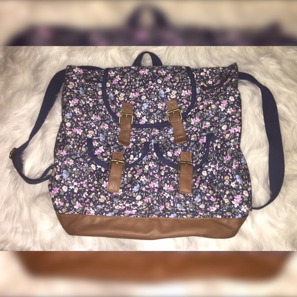 Candie's Floral BackPack