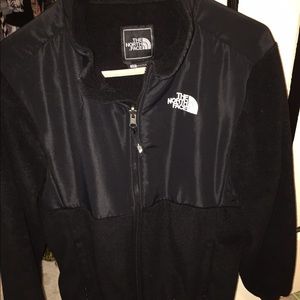 Girls black Northface jacket