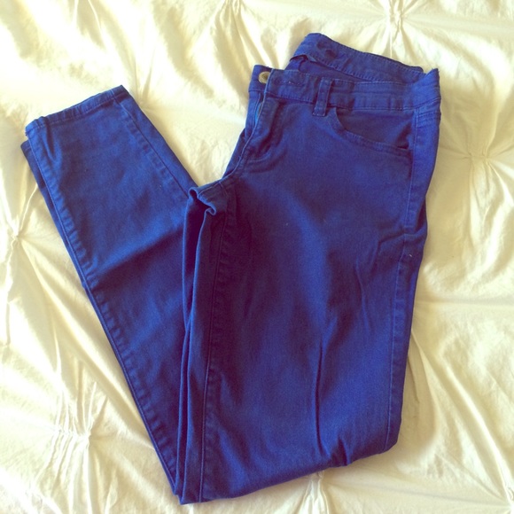 Electric Blue Jeans