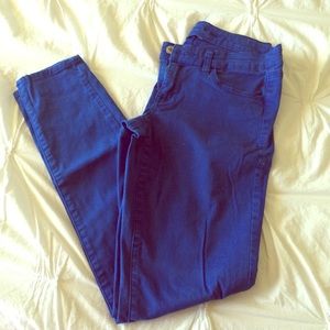 Electric Blue Jeans