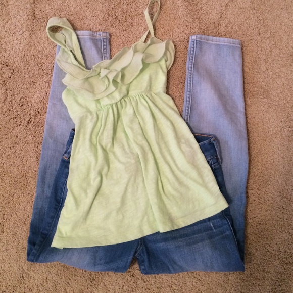 🎀Abercrombie kids jeans and top🎀
