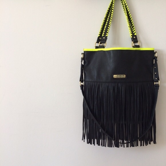 steve madden neon backpack