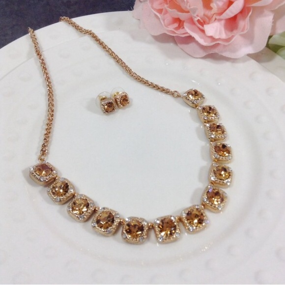 Jewelry - Yellow Crystal Necklace