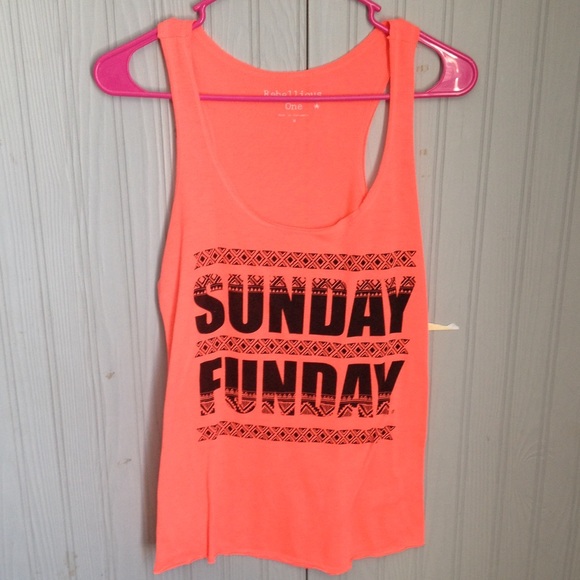 Sunday Funday graphic tank