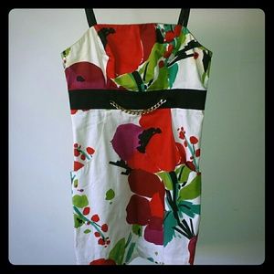 guess floral print dress