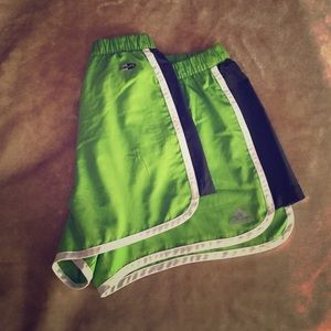 Green Adidas Shorts