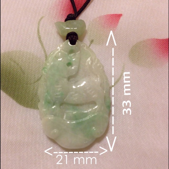 🌹This zodiac animal tiger necklace is real Jade