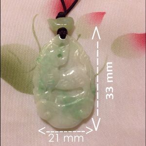 🌹This zodiac animal tiger necklace is real Jade