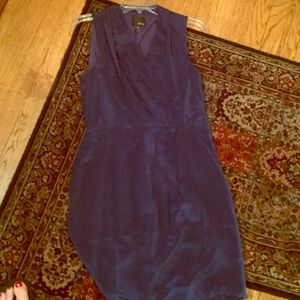 Greylin blue silk dress size S