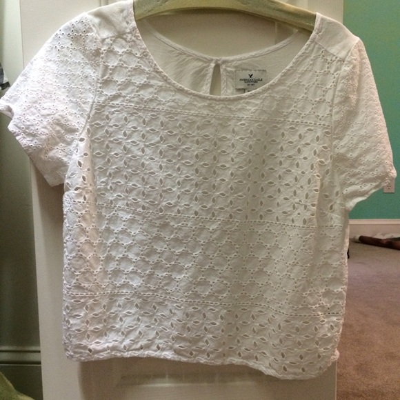 White lace top