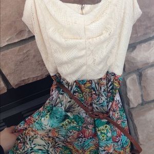 Strapless Summer Dress