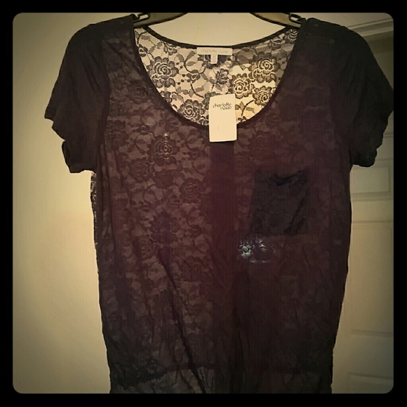Charlotte Russe short sleeve tee