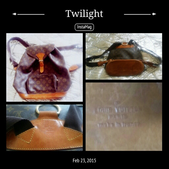 Sold*LV VINTAGE BACKPACK