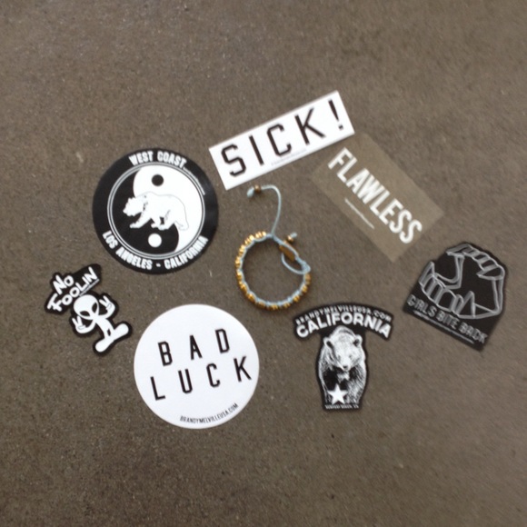 RARE Brandy bracelet and stickers