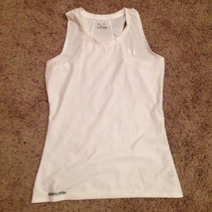 Size large white under Armour tang-top