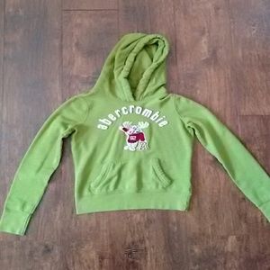 Green abercrombie hoodie