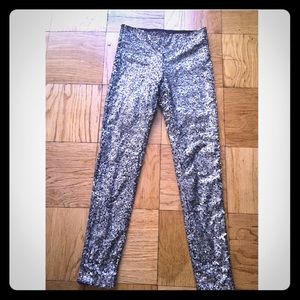 H&M sequin pants!