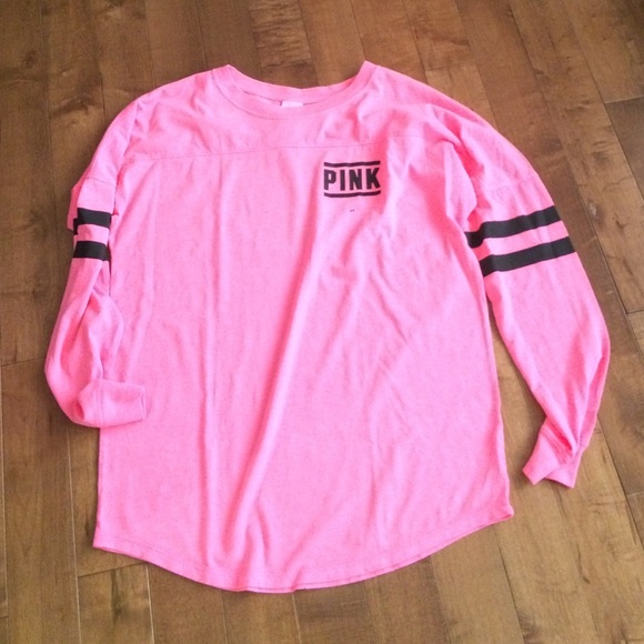 PINK Victoria's Secret Tops - PINK OPEN BACK TEE