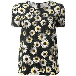 SOLD Authentic Moschino Floral Tee