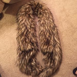 Victoria's Secret fur vest