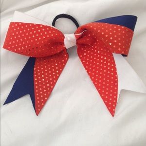 sequin Tick tock bow