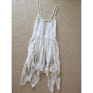 Free people white dress size xs