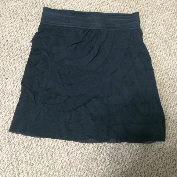 Express black band skirt