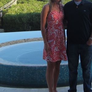 Lilly Pullitzer Lillian Dress Tango Orange