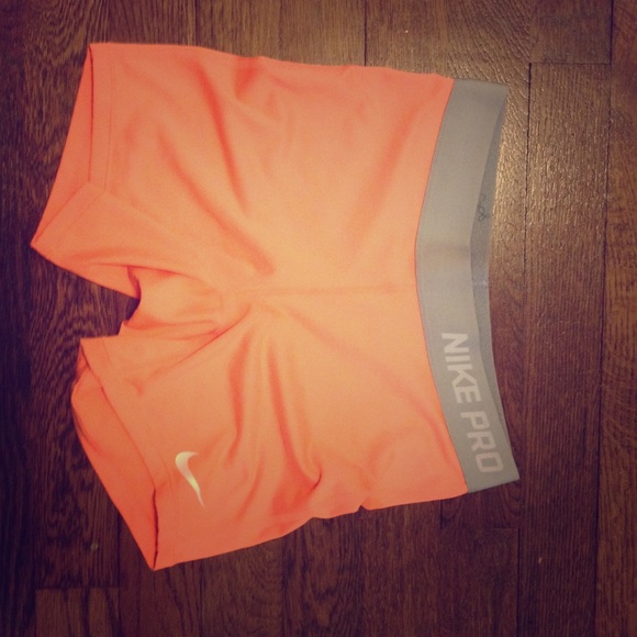 Nike Pants - Orange Nike pro