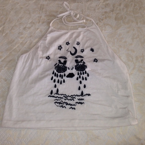 BRANDY MELVILLE HALTER TOP!