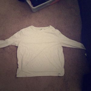 A long sleeve on the byas shirt