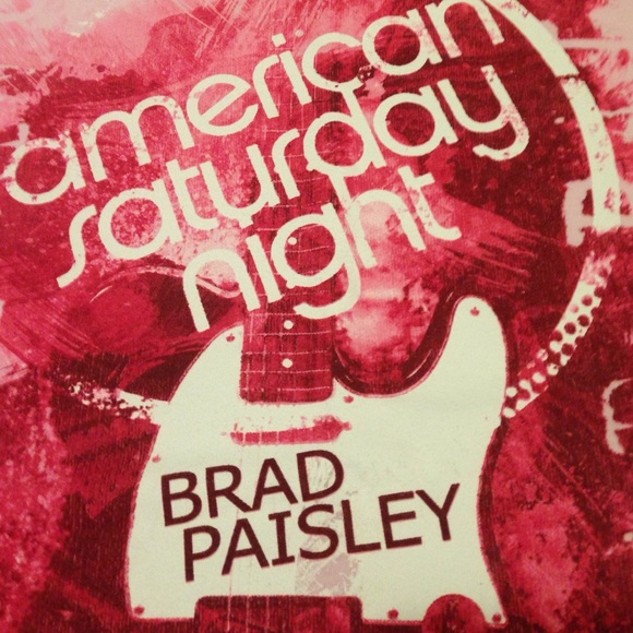 Brad paisley concert tee
