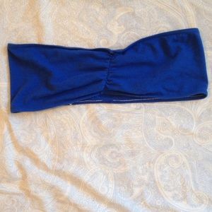 American Apparel royal blue bandeau