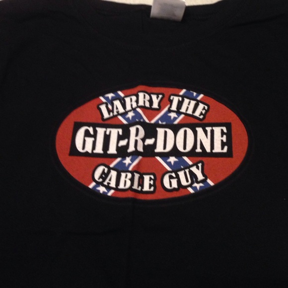 Larry the cable guy tee