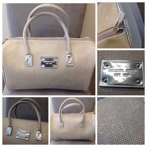 Michael Kors - Canvas Metallic Handbag  💯