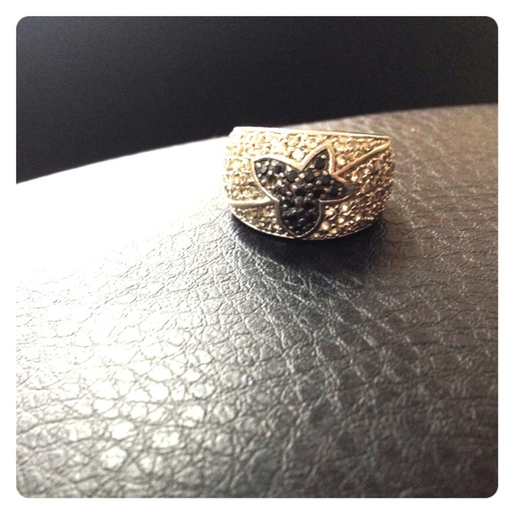 Sterling silver black and silver